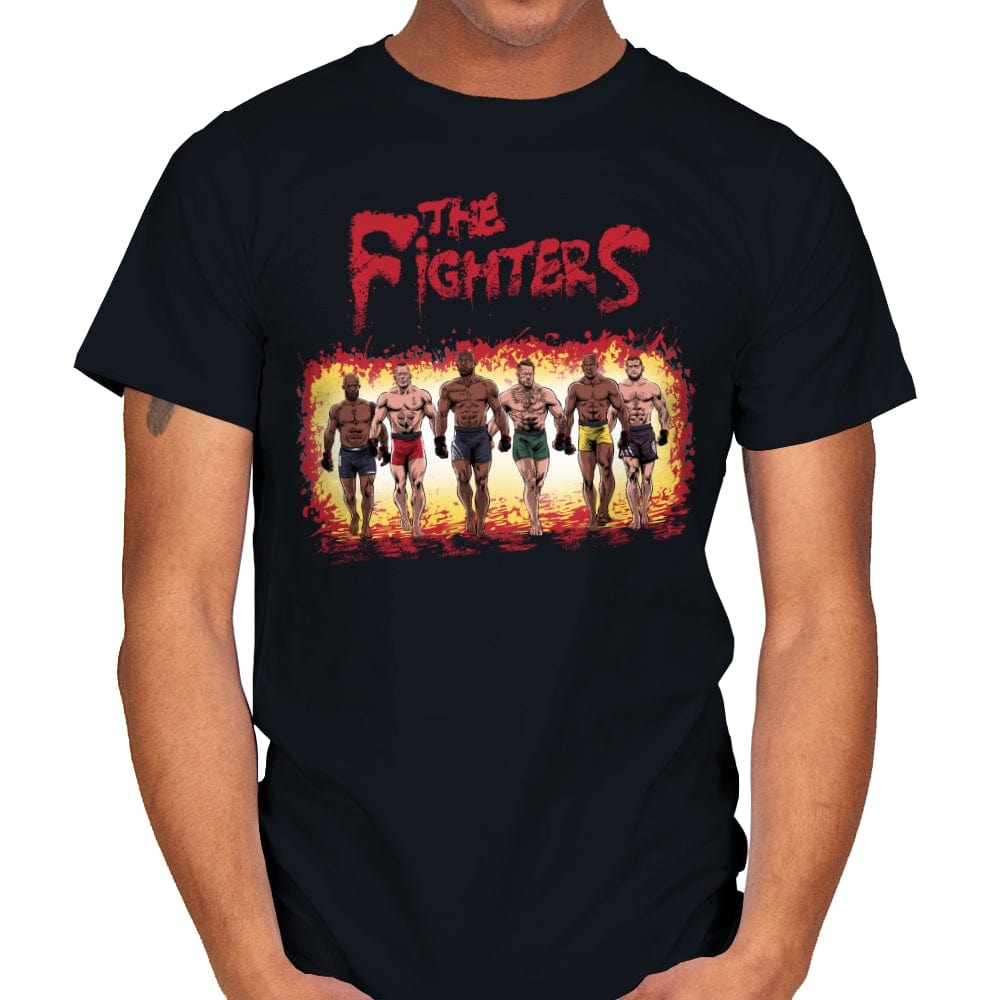 The Martial Fighters - Mens T-Shirts RIPT Apparel Small / Black