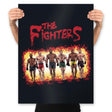 The Martial Fighters - Prints Posters RIPT Apparel 18x24 / Black