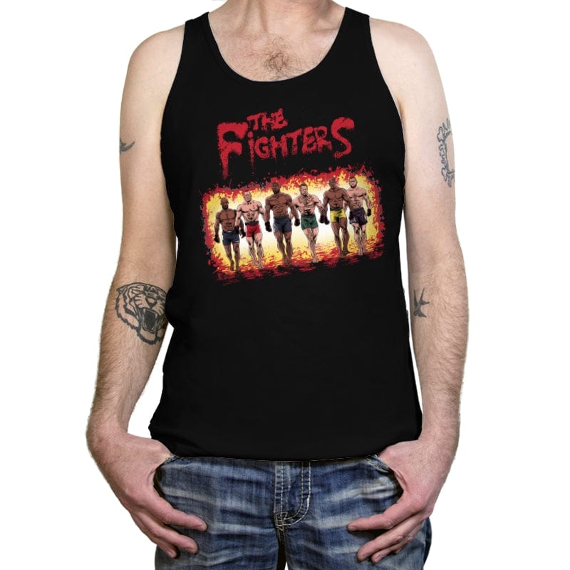 The Martial Fighters - Tanktop Tanktop RIPT Apparel X-Small / Black