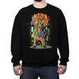 The Mask Kiss - Crew Neck Sweatshirt Crew Neck Sweatshirt RIPT Apparel Small / Black