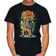 The Mask Kiss - Mens T-Shirts RIPT Apparel Small / Black