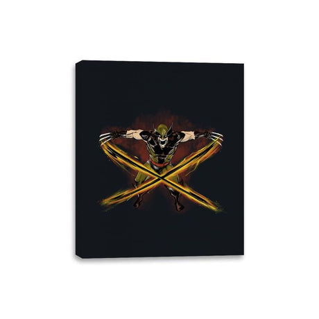 The Mask of Mutant - Canvas Wraps Canvas Wraps RIPT Apparel 8x10 / Black