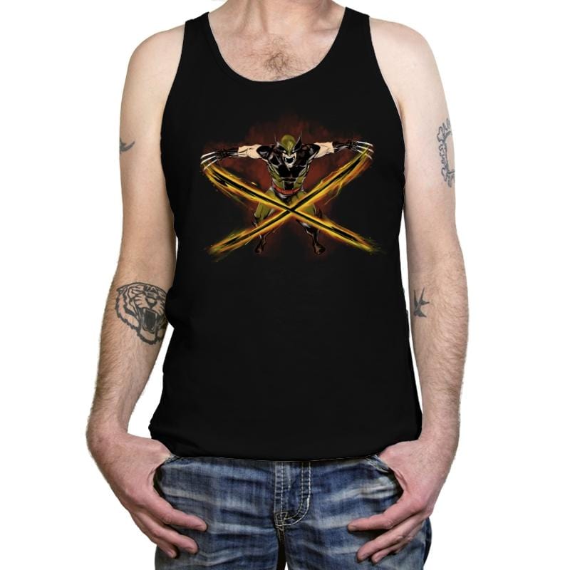 The Mask of Mutant - Tanktop Tanktop RIPT Apparel X-Small / Black