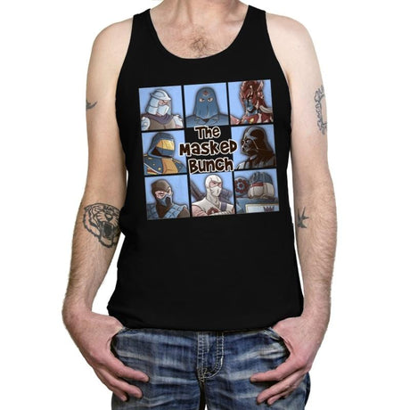 The Masked Bunch - Tanktop Tanktop RIPT Apparel X-Small / Black