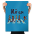 The Mayhem - Prints Posters RIPT Apparel 18x24 / Sapphire