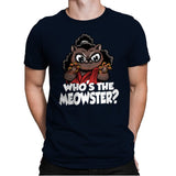 The Meowster - Mens Premium T-Shirts RIPT Apparel Small / Midnight Navy