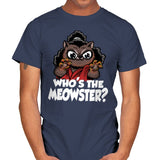 The Meowster - Mens T-Shirts RIPT Apparel Small / Navy