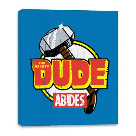 The Mighty Dude  - Canvas Wraps Canvas Wraps RIPT Apparel 16x20 / Turquoise