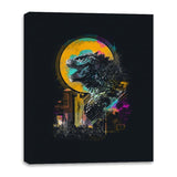 The Mighty Kaiju - Canvas Wraps Canvas Wraps RIPT Apparel 16x20 / Black