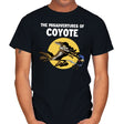 The Misadventures of Coyote - Mens T-Shirts RIPT Apparel Small / Black