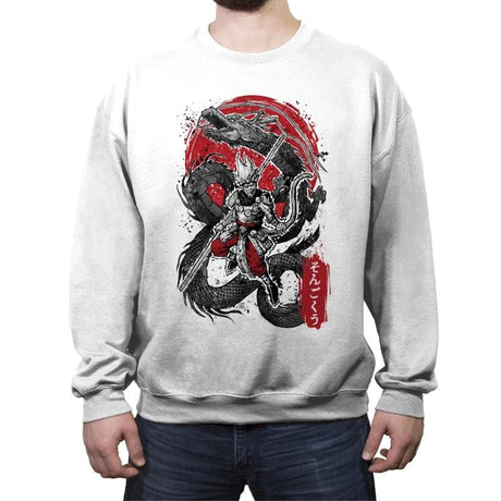 The Monkey King - Crew Neck Sweatshirt Crew Neck Sweatshirt RIPT Apparel