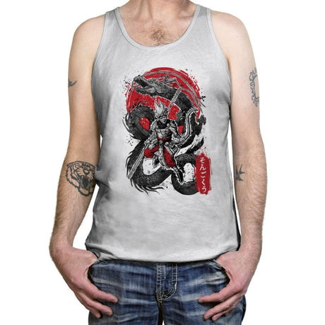 The Monkey King - Tanktop Tanktop RIPT Apparel