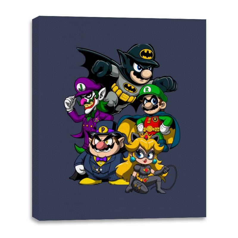 The Mushroom Knight - Canvas Wraps Canvas Wraps RIPT Apparel 16x20 / Navy