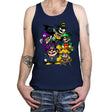 The Mushroom Knight - Tanktop Tanktop RIPT Apparel X-Small / Navy