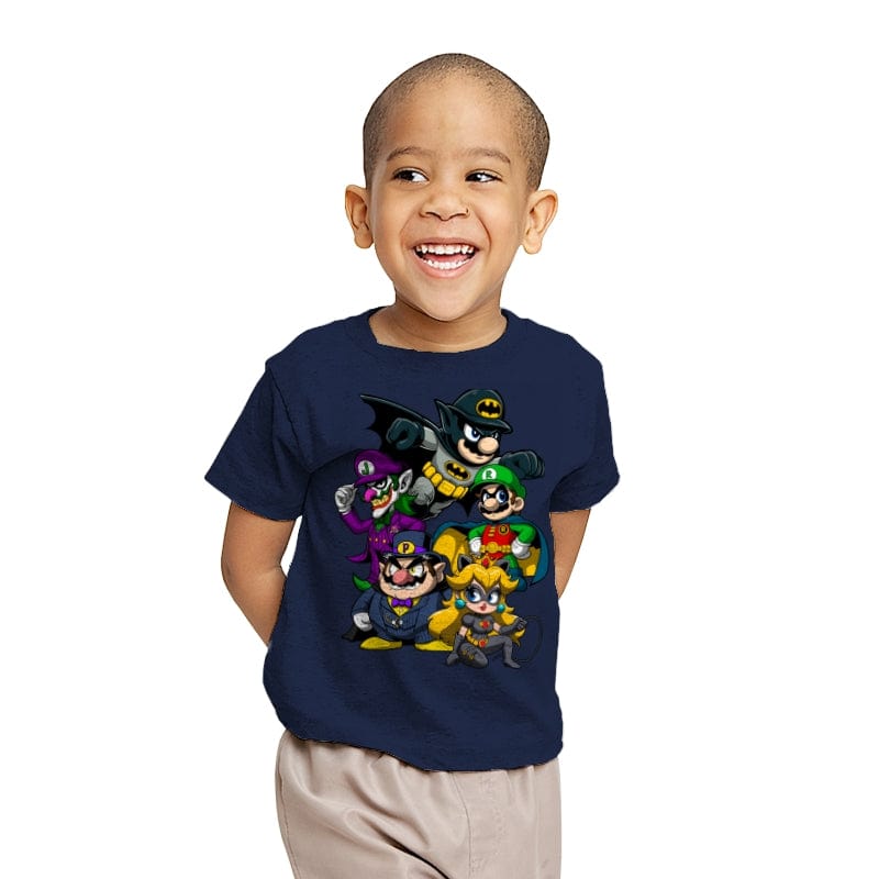 The Mushroom Knight - Youth T-Shirts RIPT Apparel X-small / Navy