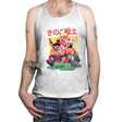 The Mushroom Warrior - Tanktop Tanktop RIPT Apparel X-Small / White