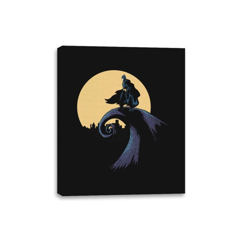 The Night Over - Canvas Wraps Canvas Wraps RIPT Apparel 8x10 / Black