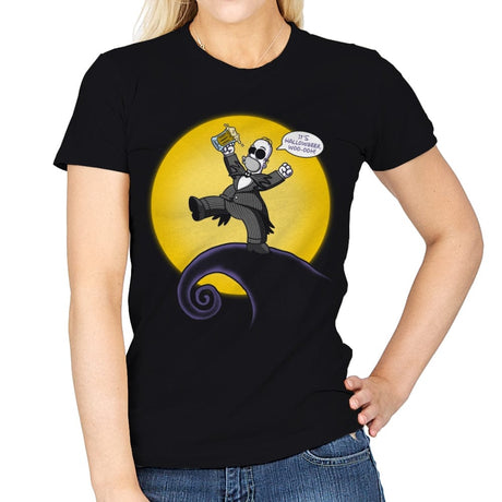 The Nightmare Before Beermas - Womens T-Shirts RIPT Apparel Small / Black