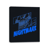 The Nightmare King - Canvas Wraps Canvas Wraps RIPT Apparel 11x14 / Black