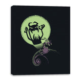 The Nightmare of the Dog - Canvas Wraps Canvas Wraps RIPT Apparel 16x20 / Black