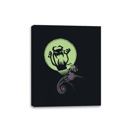 The Nightmare of the Dog - Canvas Wraps Canvas Wraps RIPT Apparel 8x10 / Black