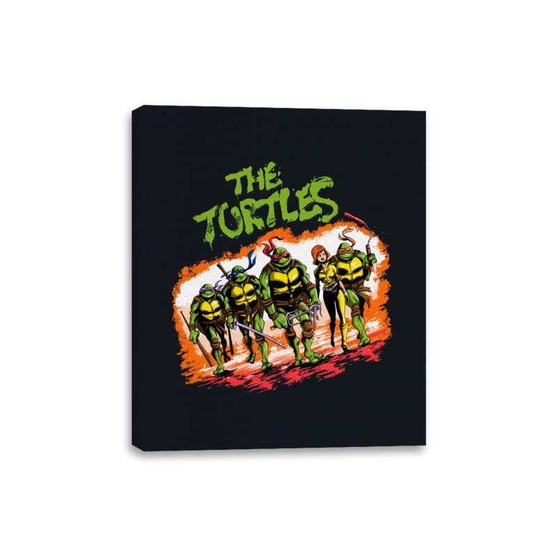 The Ninja Warriors - Canvas Wraps Canvas Wraps RIPT Apparel 8x10 / Black