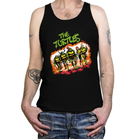 The Ninja Warriors - Tanktop Tanktop RIPT Apparel X-Small / Black