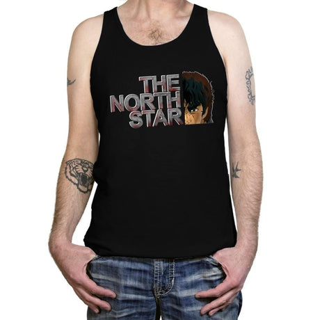 The North Star - Tanktop Tanktop RIPT Apparel X-Small / Black