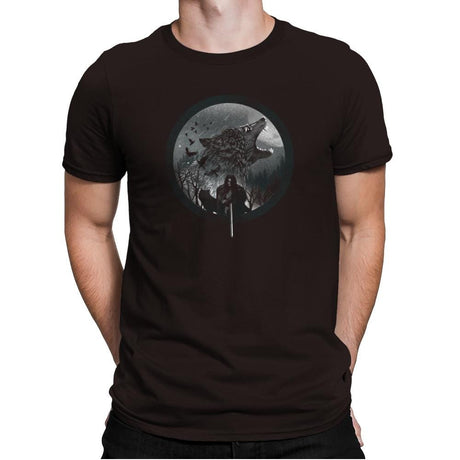 The Northern King - Game of Shirts - Mens Premium T-Shirts RIPT Apparel Small / Dark Chocolate