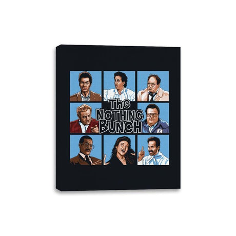 The Nothing Bunch - Canvas Wraps Canvas Wraps RIPT Apparel 8x10 / Black