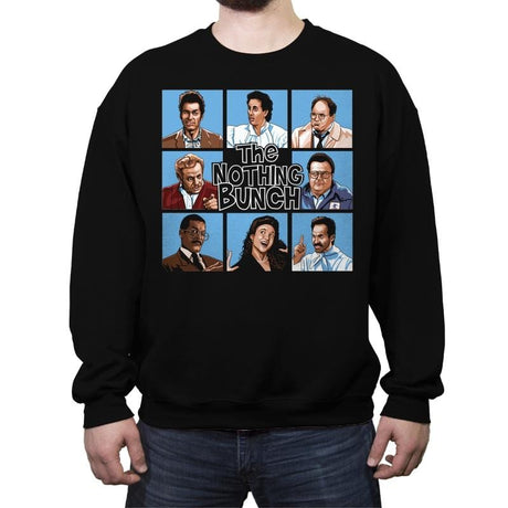 The Nothing Bunch - Crew Neck Sweatshirt Crew Neck Sweatshirt RIPT Apparel Small / Black