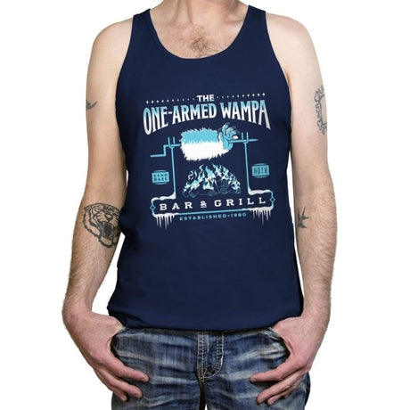 The One-Armed Wampa - Tanktop Tanktop RIPT Apparel X-Small / Navy