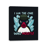 The One Who Noots! - Canvas Wraps Canvas Wraps RIPT Apparel 11x14 / Black