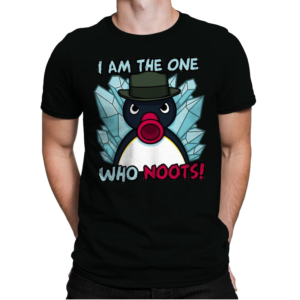 The One Who Noots! - Mens Premium T-Shirts RIPT Apparel Small / Black