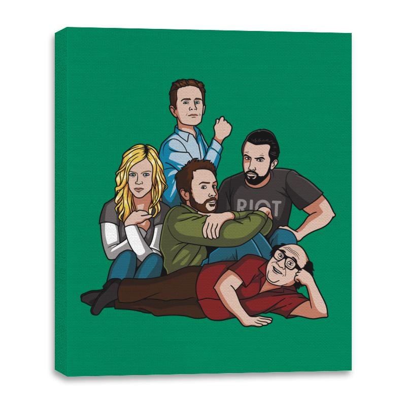 The Paddy's Club - Canvas Wraps Canvas Wraps RIPT Apparel 16x20 / Kelly