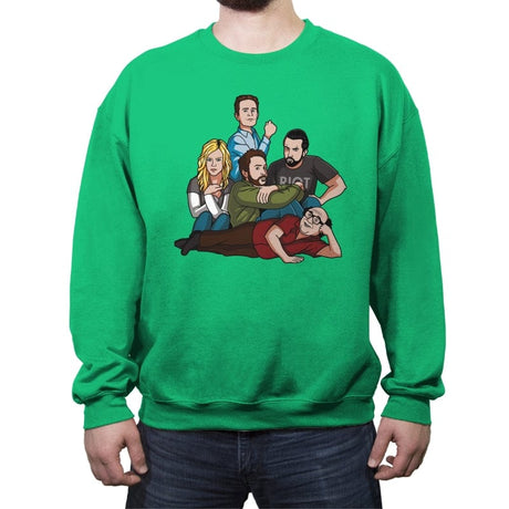 The Paddy's Club - Crew Neck Sweatshirt Crew Neck Sweatshirt RIPT Apparel Small / Irish Green