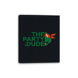 The Party Dude - Canvas Wraps Canvas Wraps RIPT Apparel 8x10 / Black