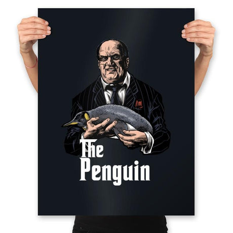 The Penguin - Prints Posters RIPT Apparel 18x24 / Black