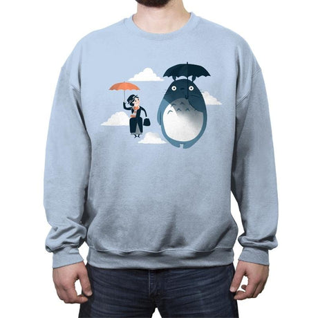 The Perfect Neighbor - Crew Neck Sweatshirt Crew Neck Sweatshirt RIPT Apparel Small / Light Blue