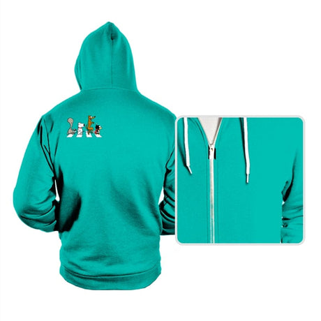 The Pets on Abbey Road - Hoodies Hoodies RIPT Apparel Small / Teal