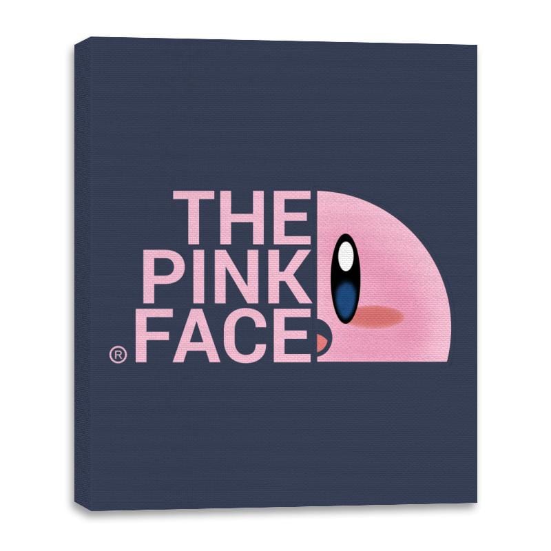 The Pink Face - Canvas Wraps Canvas Wraps RIPT Apparel 16x20 / Navy