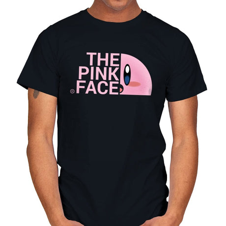 The Pink Face - Mens T-Shirts RIPT Apparel Small / Black