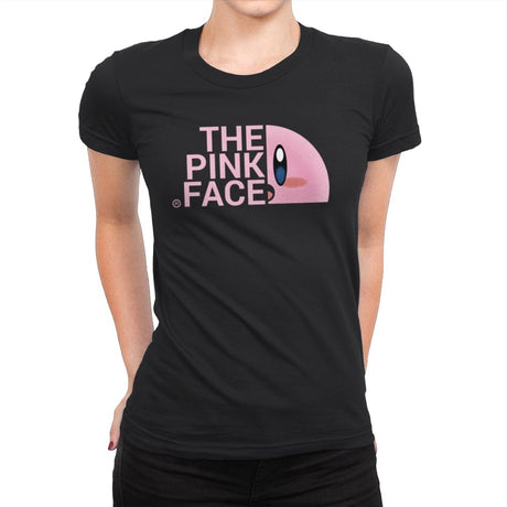 The Pink Face - Womens Premium T-Shirts RIPT Apparel Small / Black