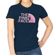 The Pink Face - Womens T-Shirts RIPT Apparel Small / Navy