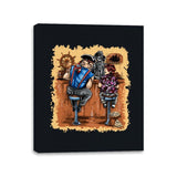 The Pirates - Canvas Wraps Canvas Wraps RIPT Apparel 11x14 / Black