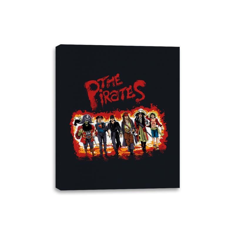 The Pirates - Canvas Wraps Canvas Wraps RIPT Apparel 8x10 / Black