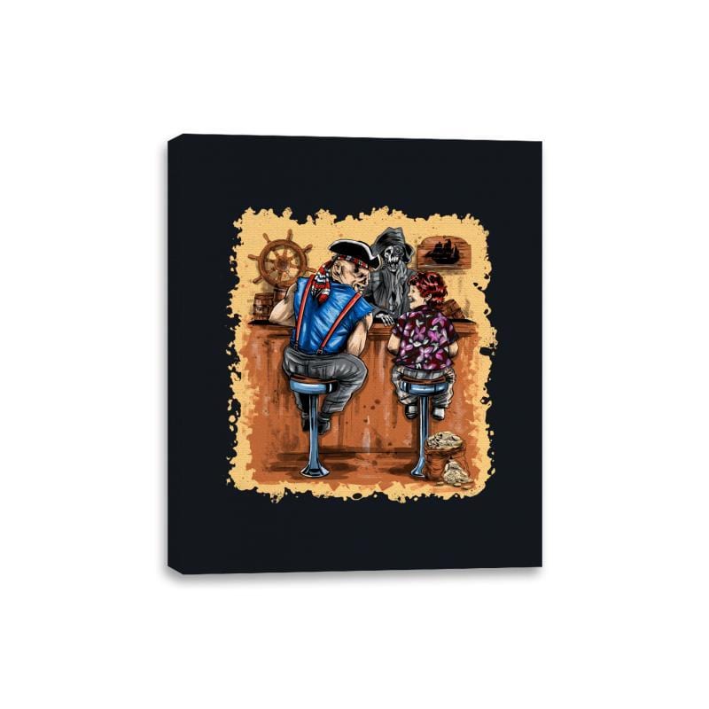 The Pirates - Canvas Wraps Canvas Wraps RIPT Apparel 8x10 / Black