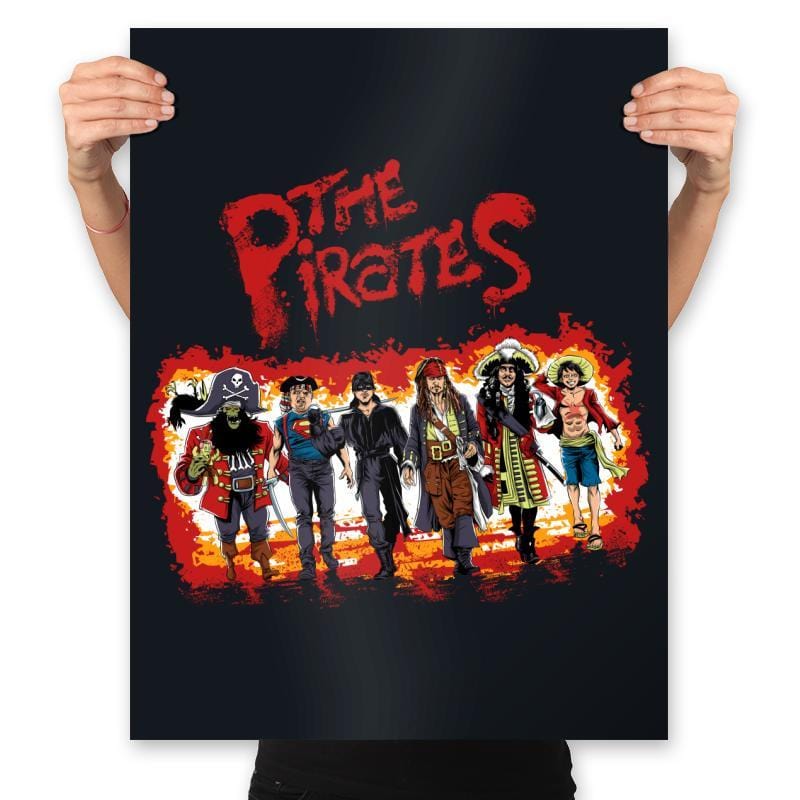 The Pirates - Prints Posters RIPT Apparel 18x24 / Black