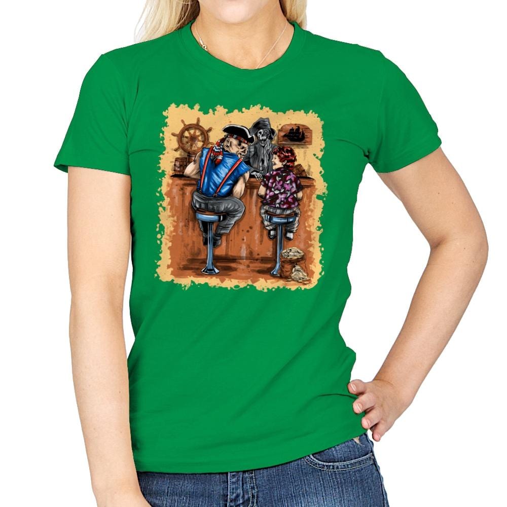 The Pirates - Womens T-Shirts RIPT Apparel Small / Irish Green