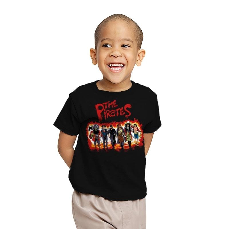 The Pirates - Youth T-Shirts RIPT Apparel X-small / Black